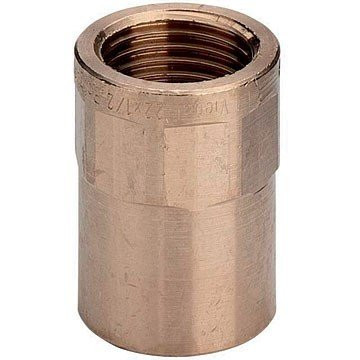 Муфта медная ВР под пайку Viega 18х1/2" Муфта медная ВР под пайку Viega 18х1/2"