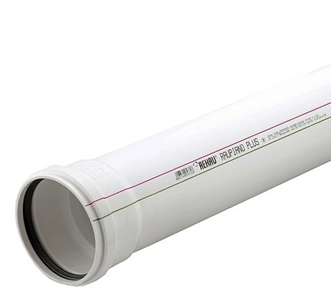 Труба канализационная Rehau 50х750 мм Raupiano Plus