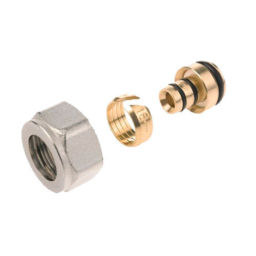 Резьбозажимное соединение 16 x 2,2 НГ ЕК, 3/4", для PEX труб