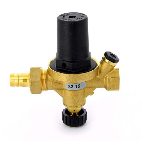 Клапан подпиточный ALD 1/2" со штуцером с гнездом для манометра WATTS