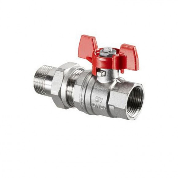 Кран шаровой со сгоном 1 1/4" Oventrop Optibal Кран шаровой со сгоном 1 1/4" Oventrop Optibal