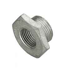 Футорка резьбовая НР-ВН 1/2"x 1/4" никел. TIEMME 1