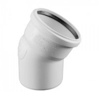 Отвод канализационный Rehau 50х15° Raupiano Plus Отвод канализационный Rehau 50х15° Raupiano Plus