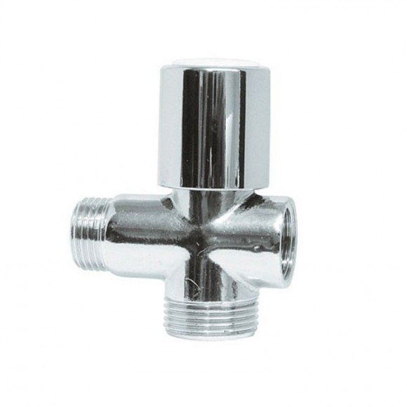 Вентиль для стиральной машины 3-х проходной 1/2"х3/4"х1/2"