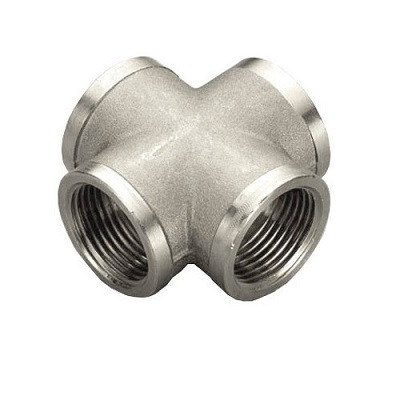 Крестовина резьбовая В 3/4" никел. TIEMME Крестовина резьбовая В 3/4" никел. TIEMME