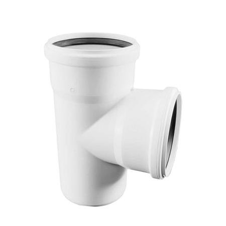 Тройник канализационный Rehau 40/40х87° Raupiano Plus Тройник канализационный Rehau 40/40х87° Raupiano Plus