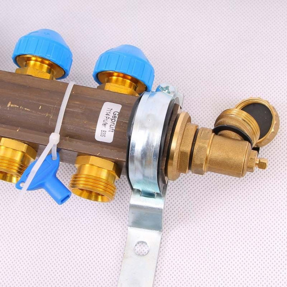 Колл. группа WATTS HKV 1"x3/4" ЕК 7 выходов с термостатом Колл. группа WATTS HKV 1"x3/4" ЕК 7 выходов с термостатом