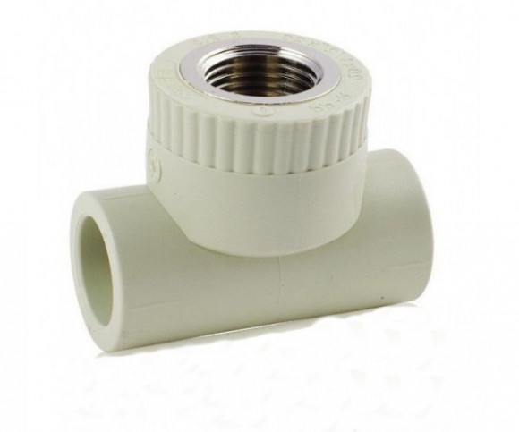 Тройник комбинированный ВН 20х1/2" PPR FV Plast Тройник комбинированный ВН 20х1/2" PPR FV Plast