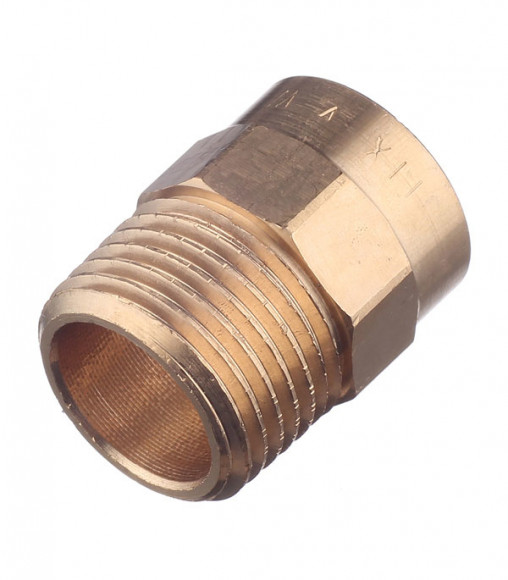 Муфта медная НР под пайку Viega 18x1/2" Муфта медная НР под пайку Viega 18x1/2"
