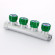 Коллектор FAR 1"х1/2" 4 выхода под конус хромированный с вентилями Коллектор FAR 1"х1/2" 4 выхода под конус хромированный с вентилями