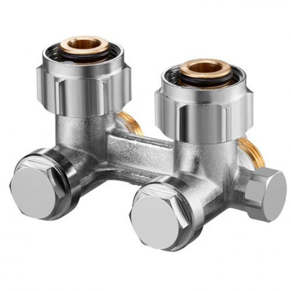 Узел нижнего подключения радиатора угловой 3/4" Multiflex F ZBU Oventrop Узел нижнего подключения радиатора угловой 3/4" Multiflex F ZBU Oventrop