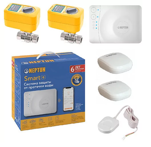 Neptun Profi Smart+ ½ Система защиты протечек воды Neptun Profi Smart+ ½ Система защиты протечек воды